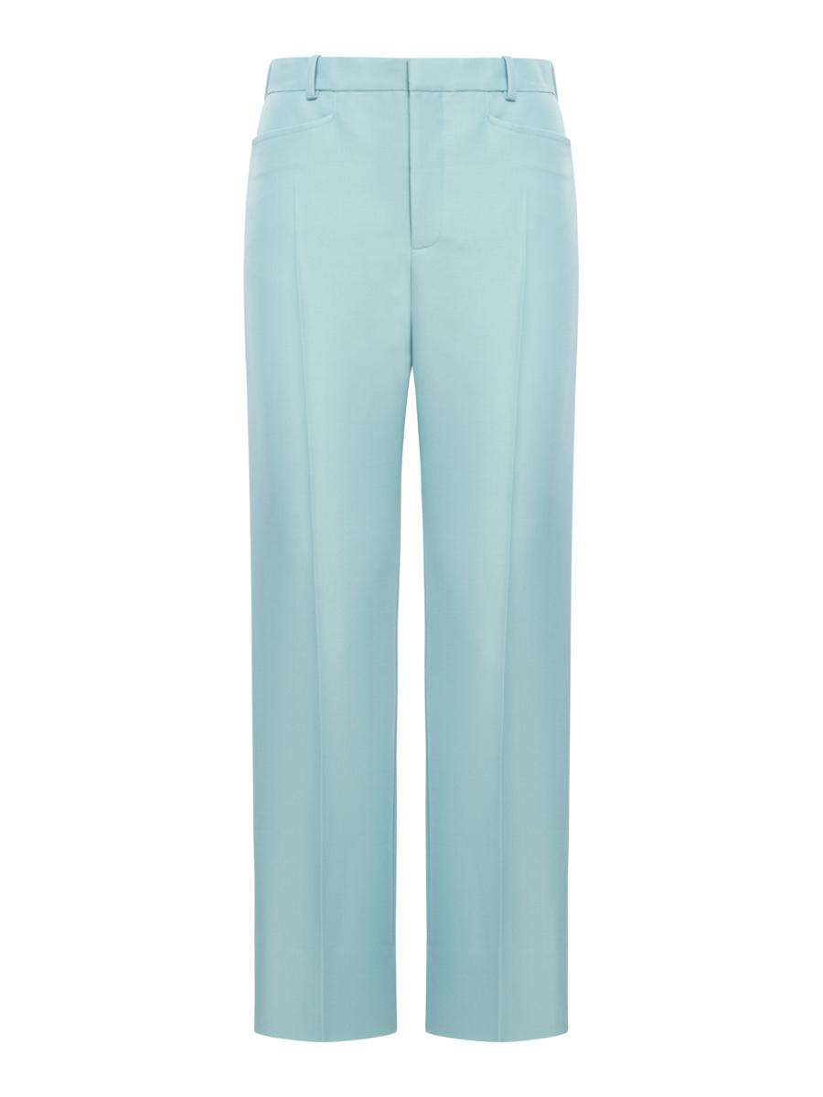 Shop Tom Ford Tailored Pants In Blue