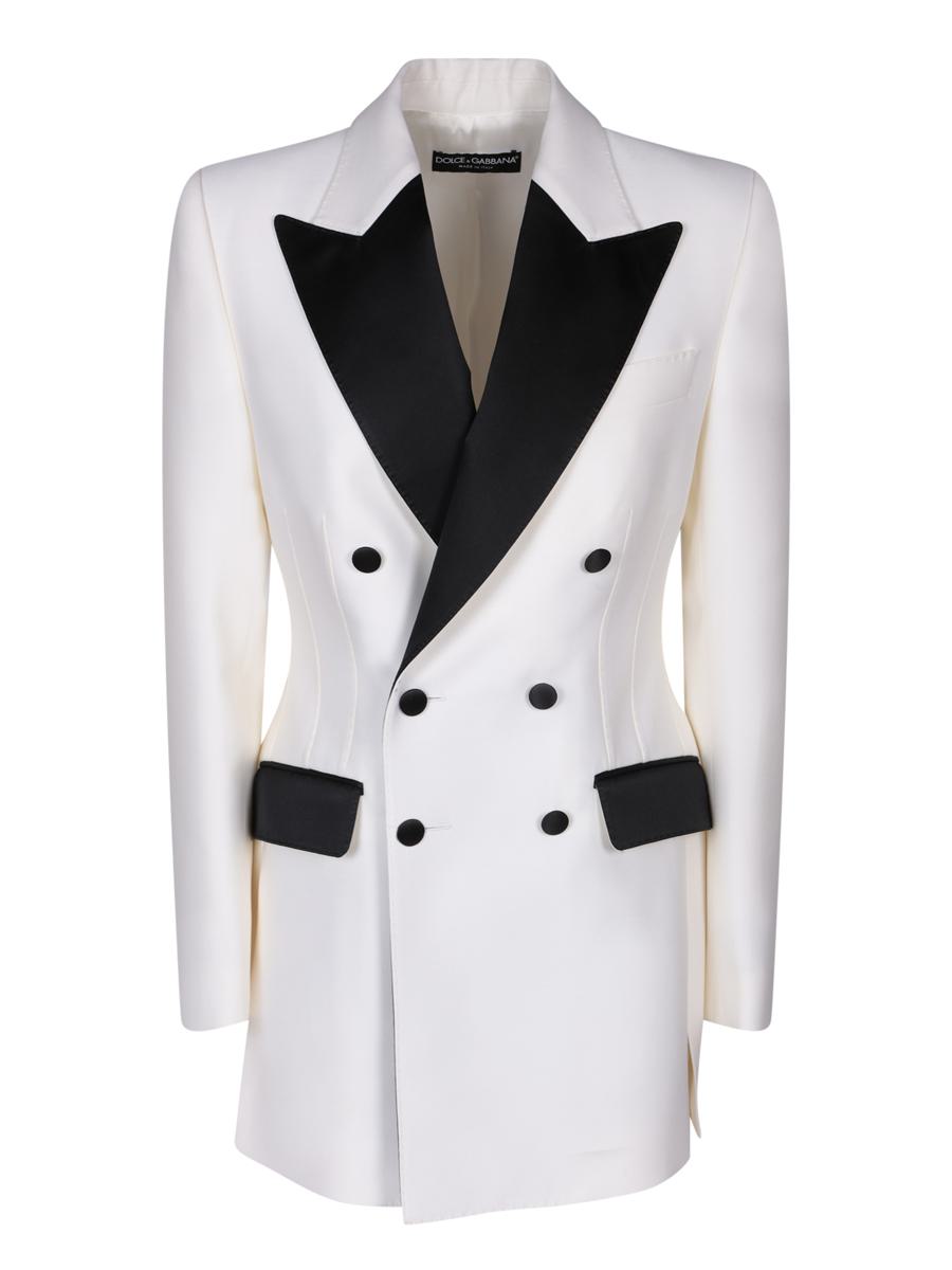 Shop Dolce & Gabbana Jackets In White