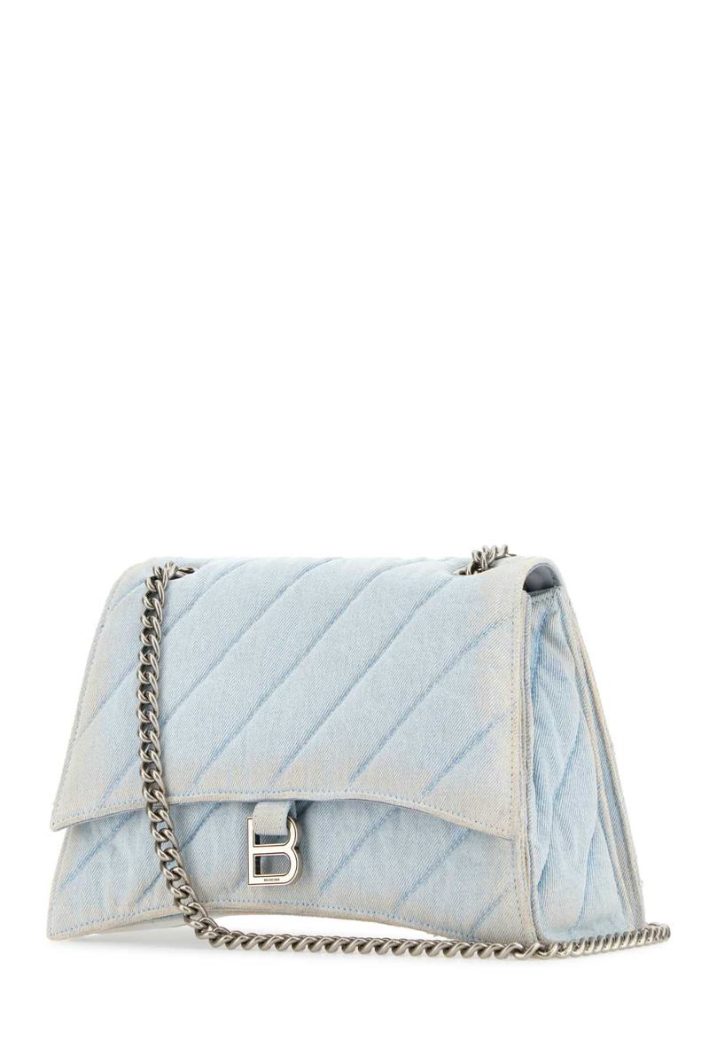 Shop Balenciaga Shoulder Bags In Blue