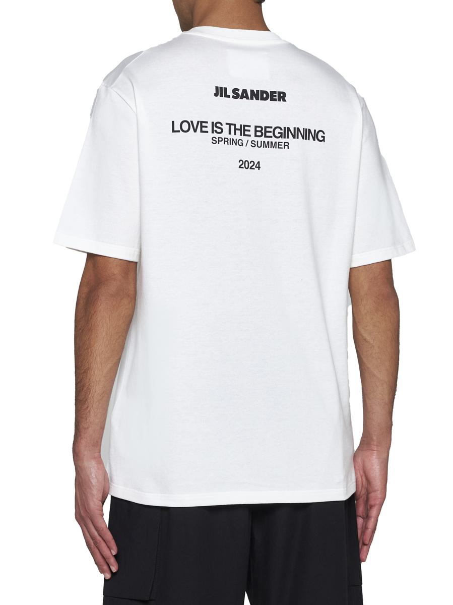 Shop Jil Sander T-shirts And Polos In White