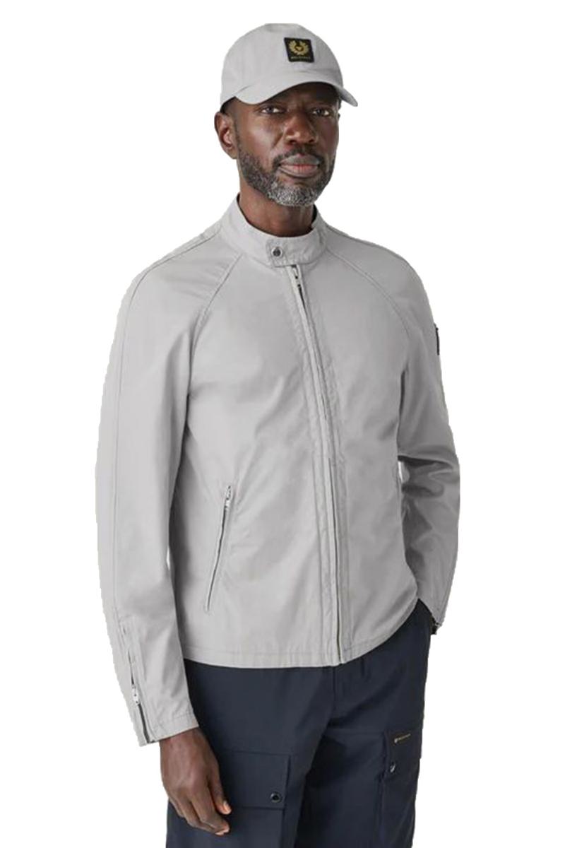 Shop Belstaff Jacket In Light Grey