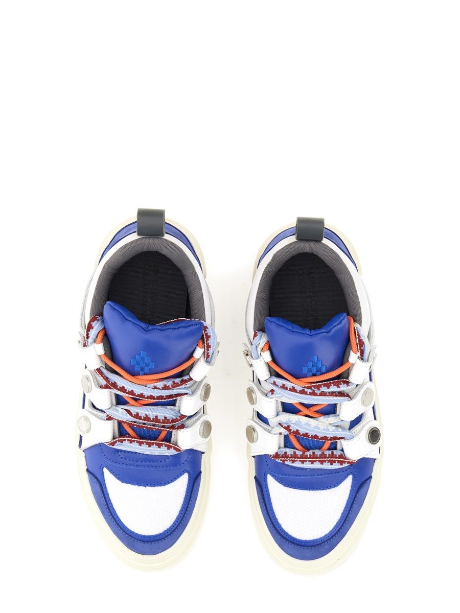 Shop Marcelo Burlon County Of Milan Ticinella Sneaker In Blue