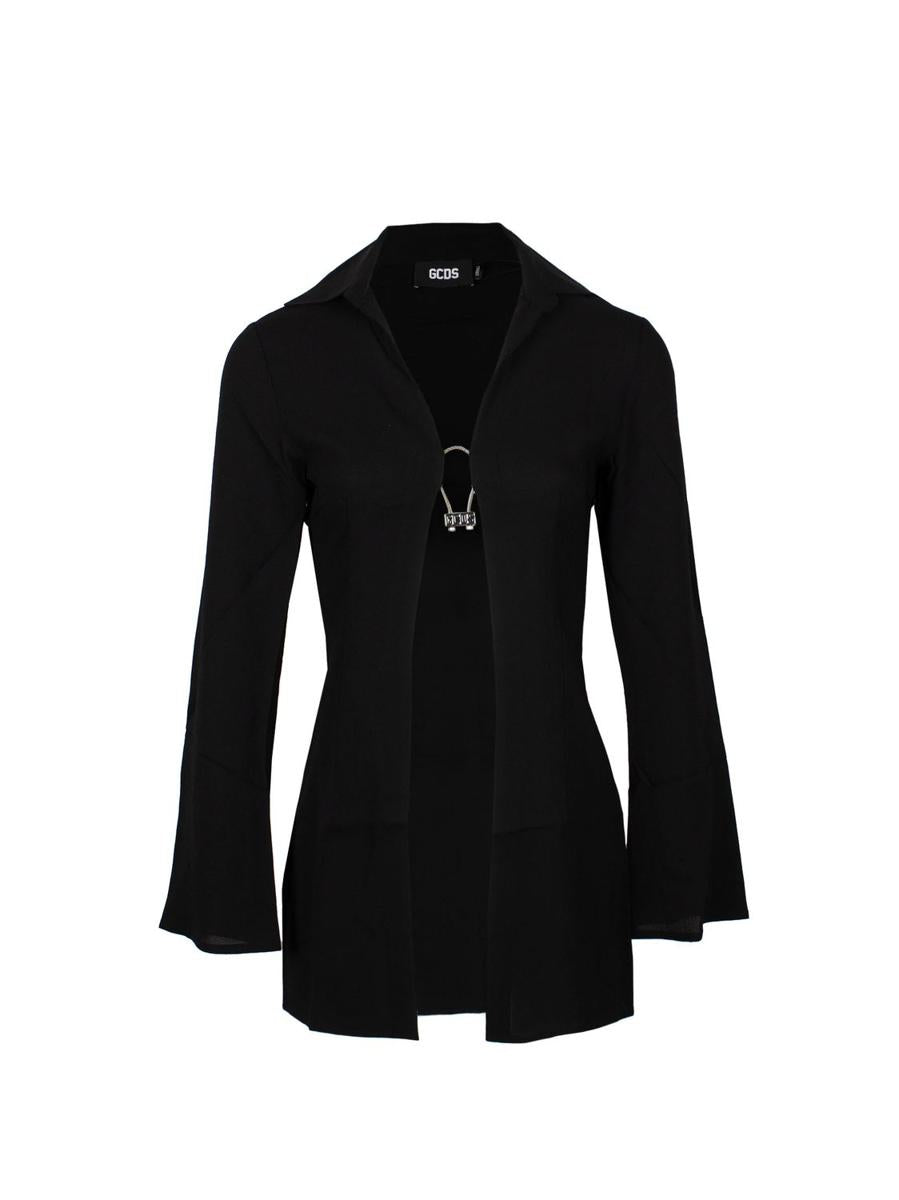 Shop Gcds Outerwear In Black