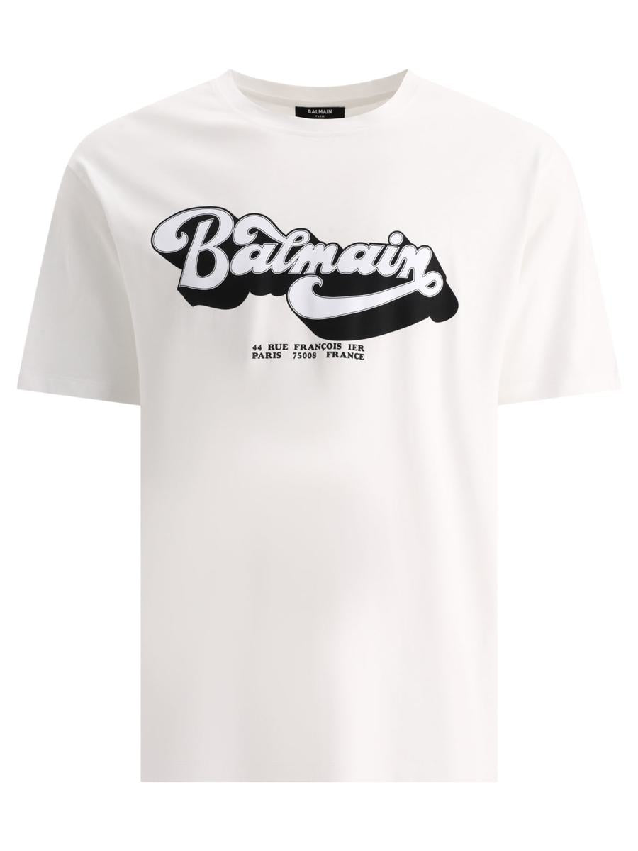 Balmain " '70s" T-shirt In White