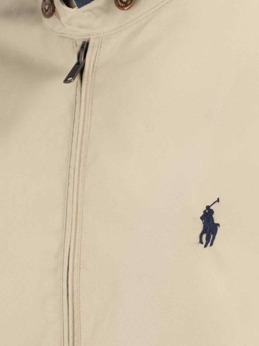 Shop Polo Ralph Lauren Jackets In Beige