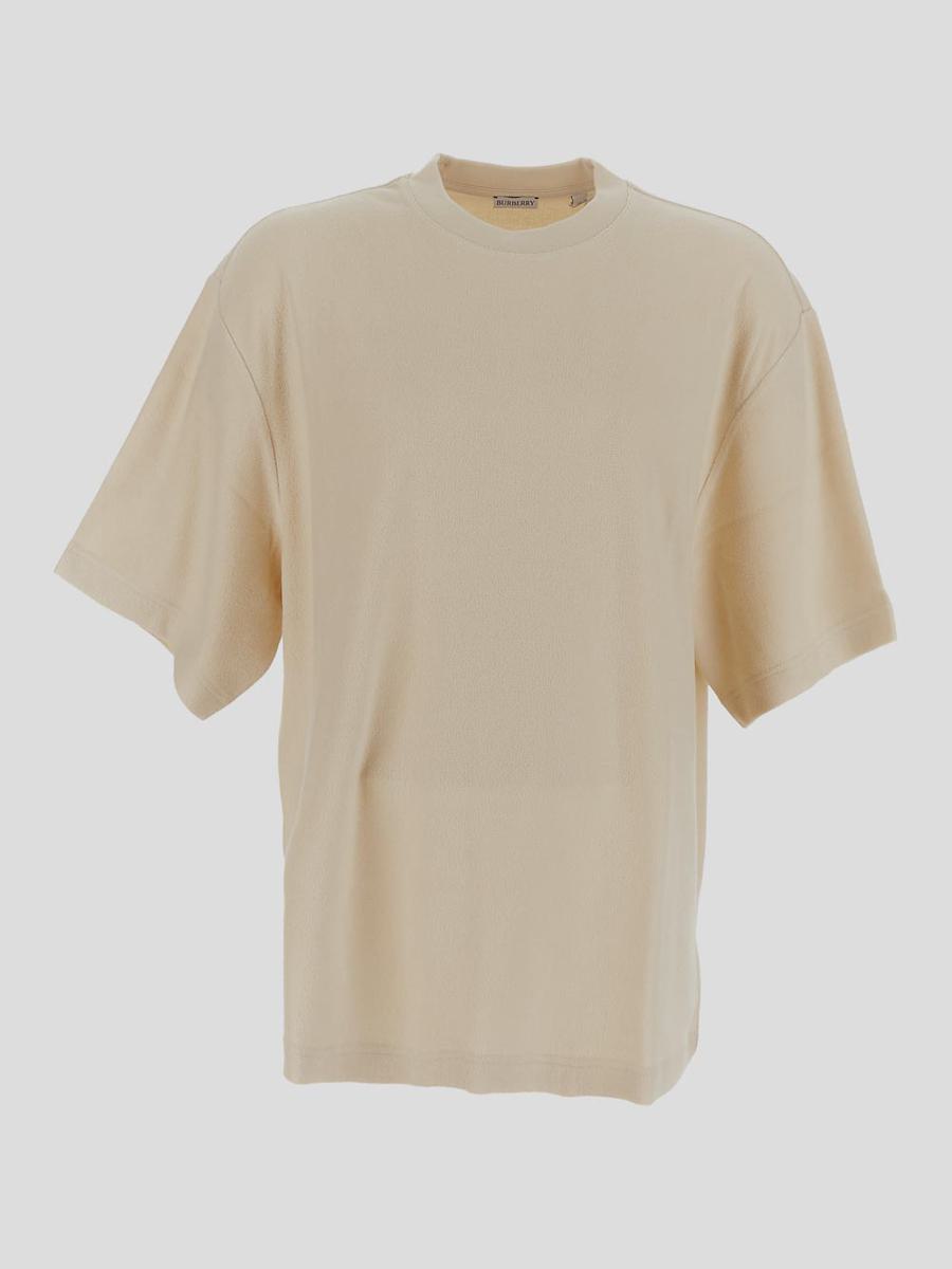 Burberry T-shirt In Brown