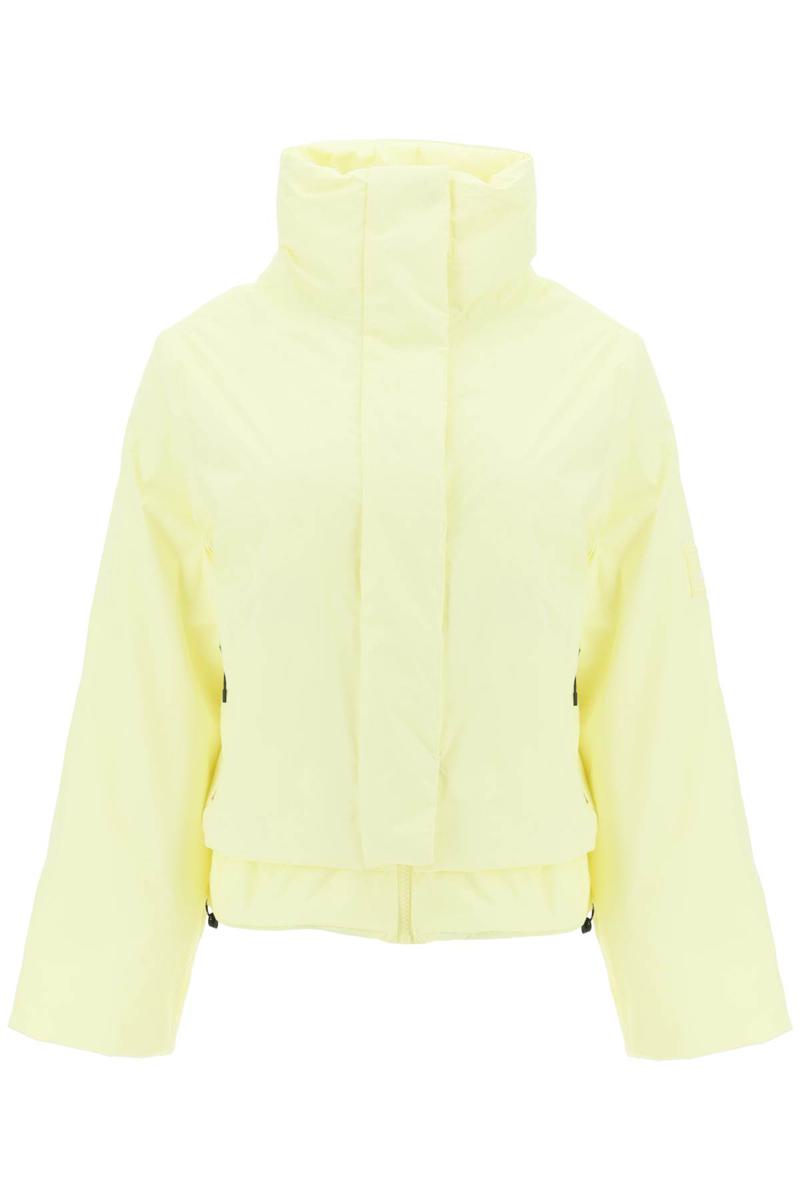 Shop Rains 'fuse W' Lightweight Puffer Jacket In Giallo