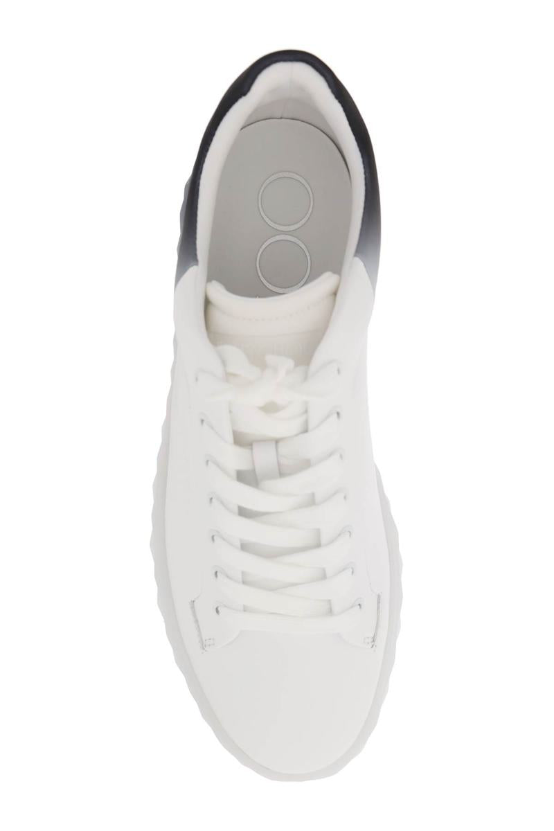 Shop Jimmy Choo Diamond Light/m Ii Sneakers In Bianco