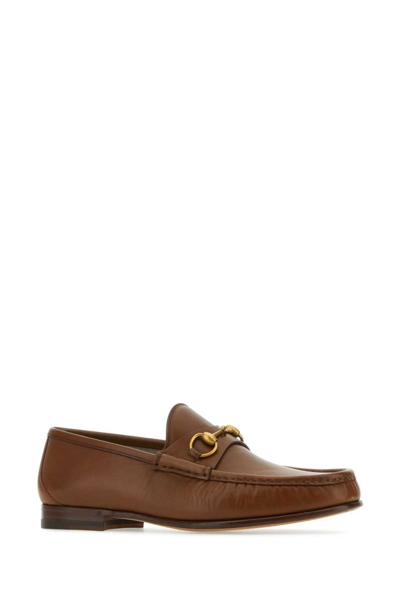 Shop Gucci Loavers In Brown