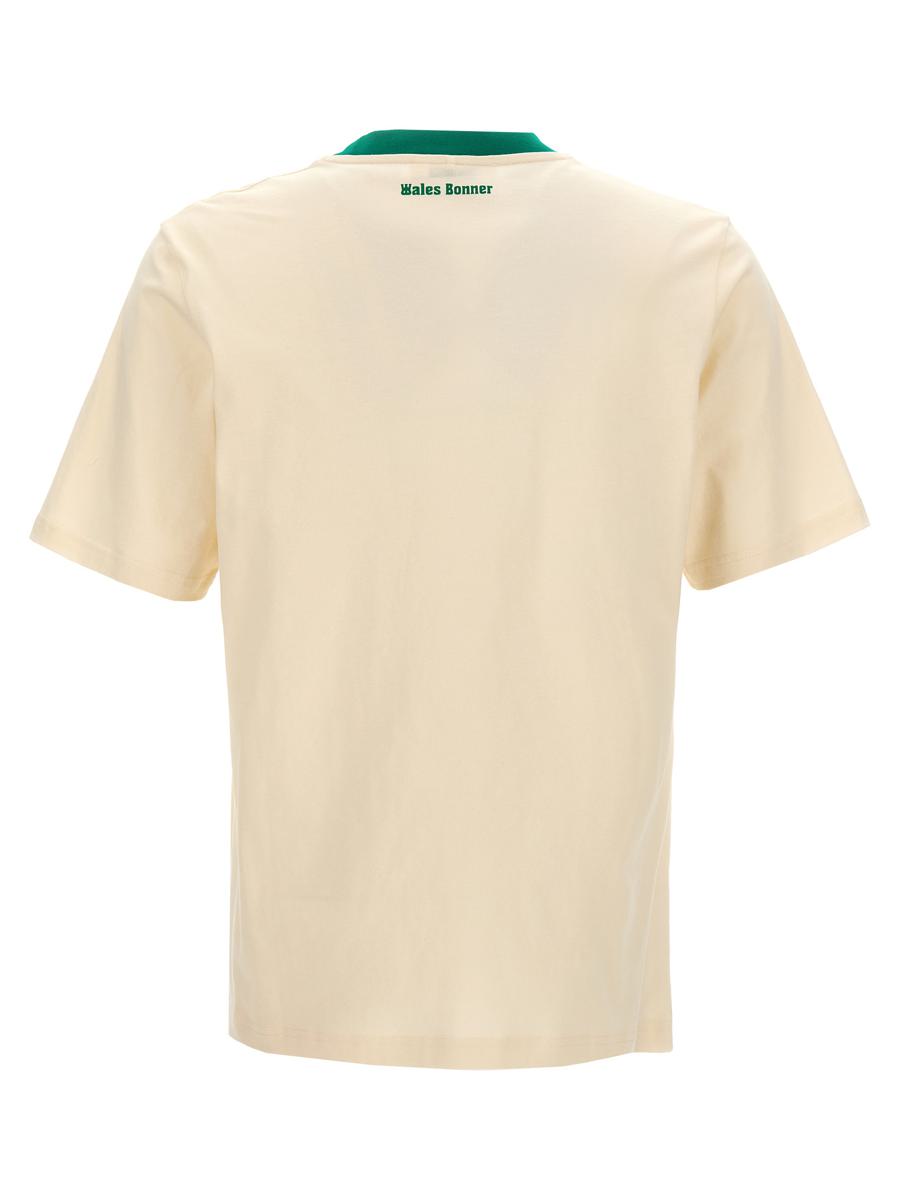Shop Wales Bonner 'resilience' T-shirt In White