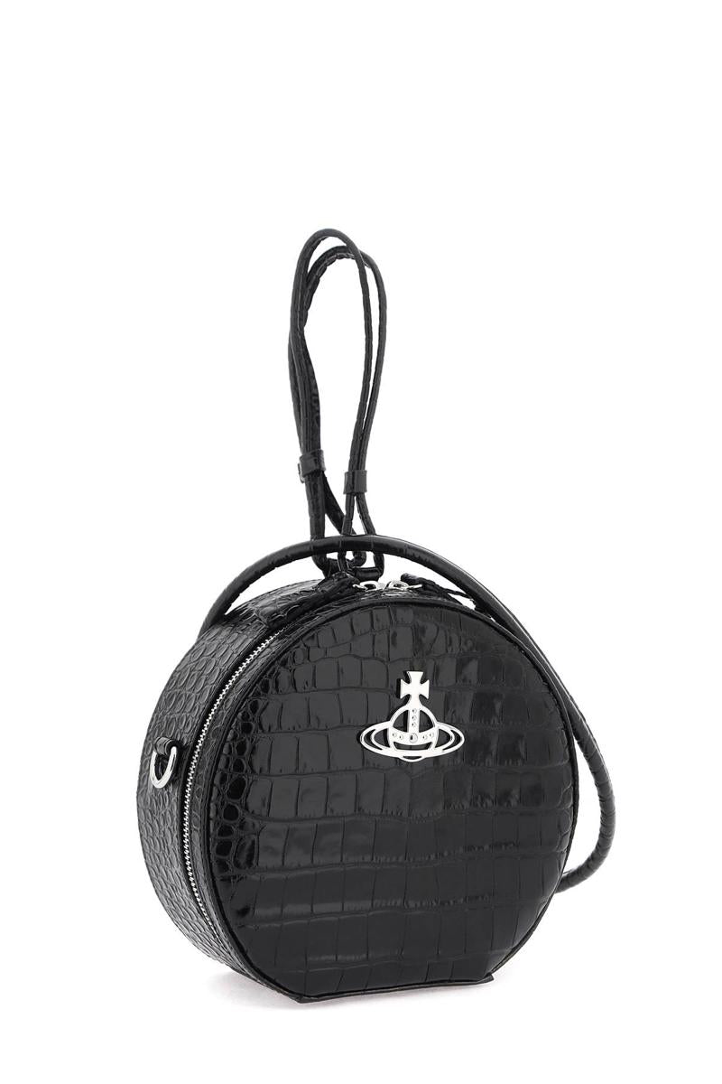 Shop Vivienne Westwood Hattie Handbag In Nero