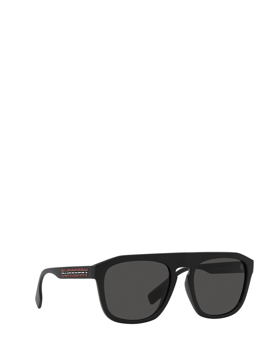 Shop Burberry Sunglasses In Matte Black