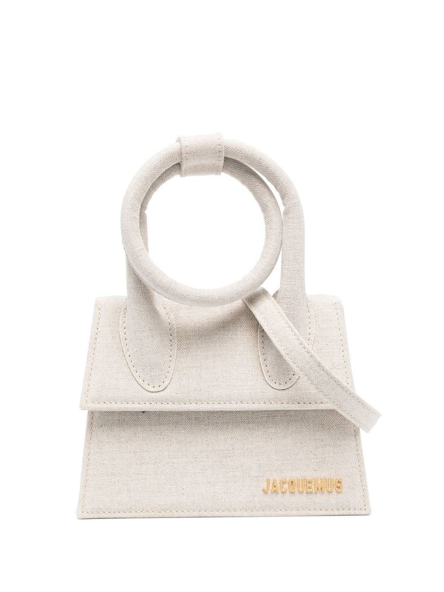 Shop Jacquemus Handbags In Grey