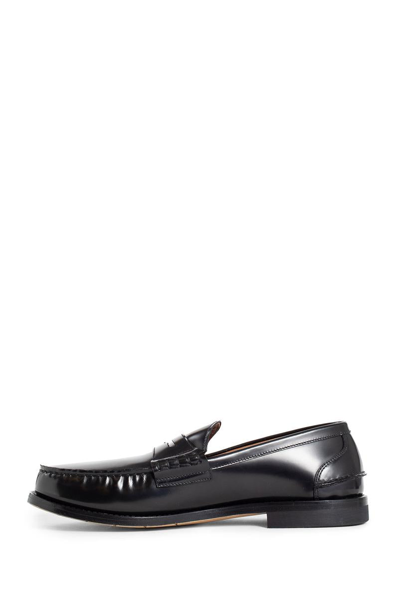 Shop Premiata Loafers In Black
