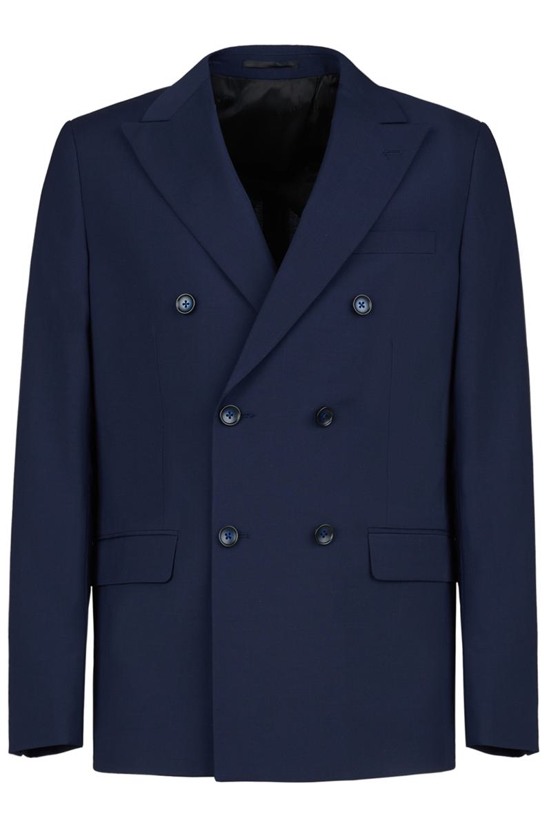 Gazzarrini X Michele Franzese Double-breasted Blazer In Blue