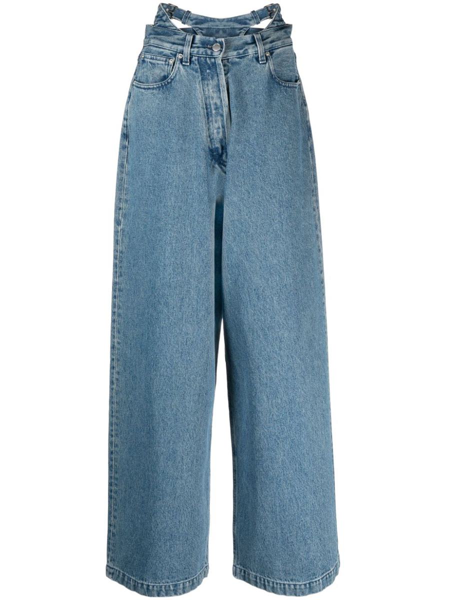 Shop Ambush Pants In Blue