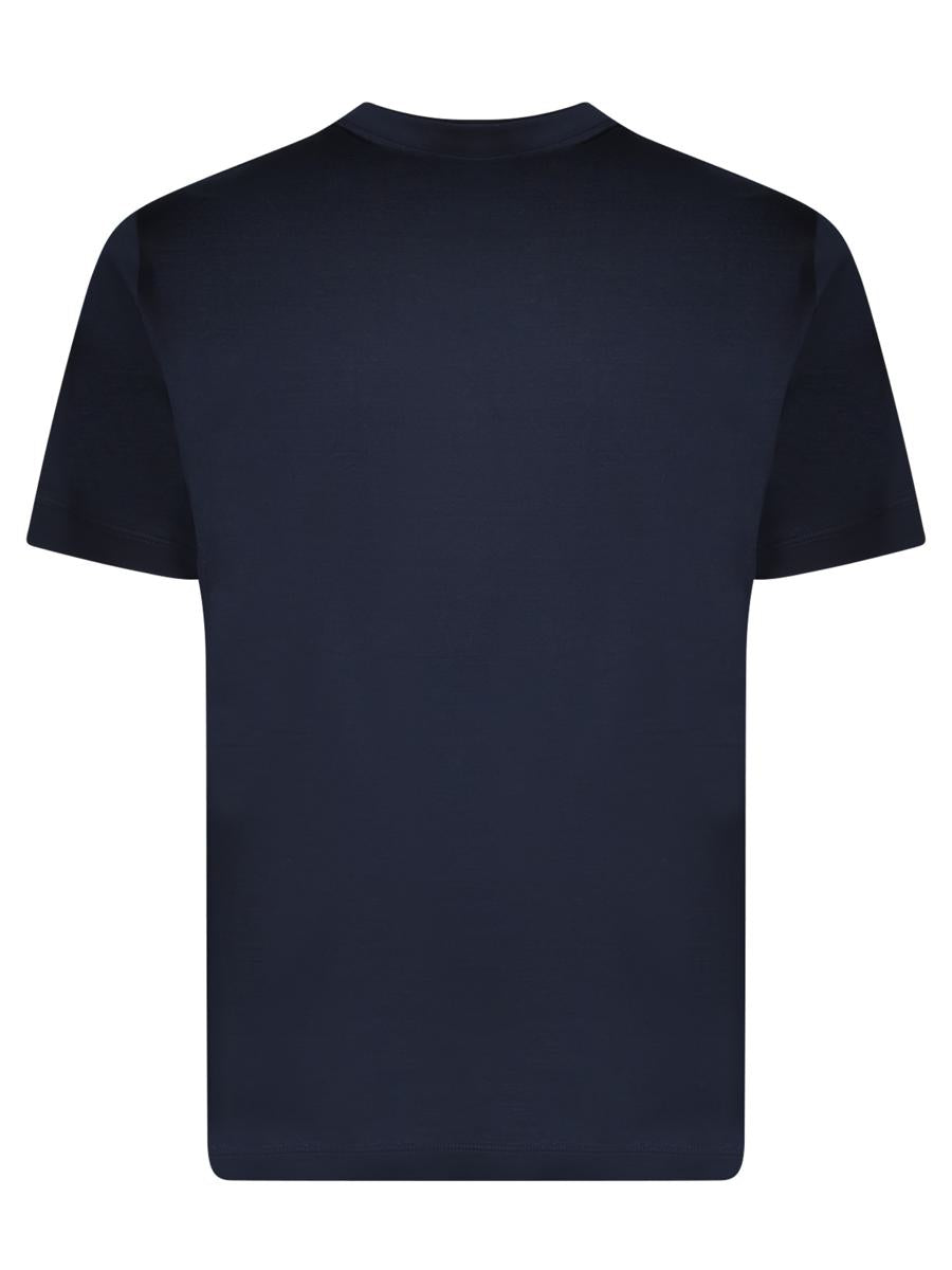 Shop Canali T-shirts In Black
