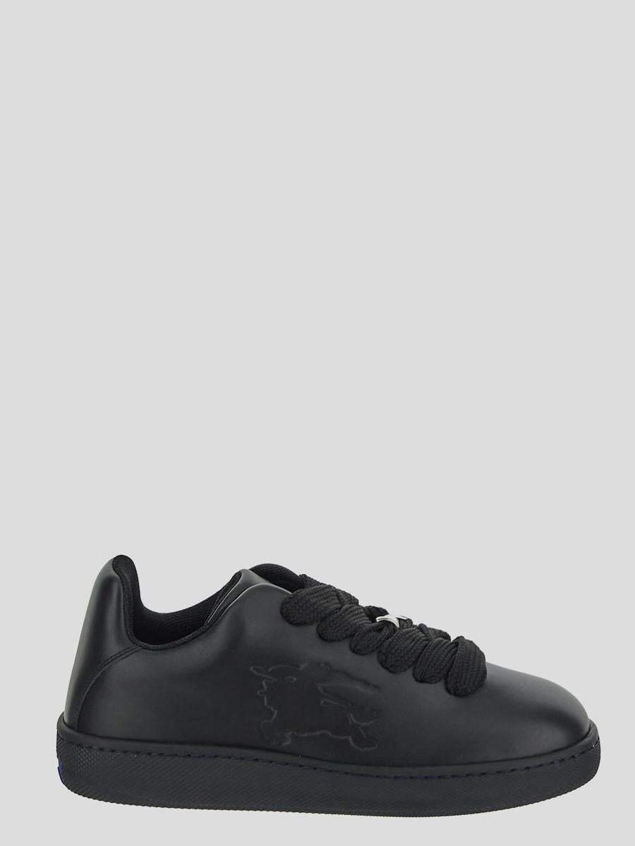 Shop Burberry Sneakers In Black