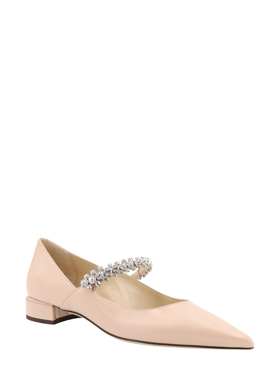 Shop Jimmy Choo Bing Pump Flat In Pink