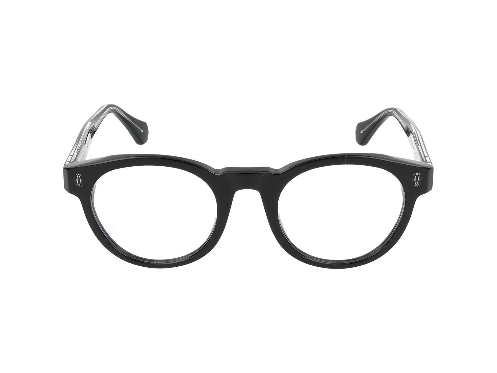 Cartier Eyeglasses In Black