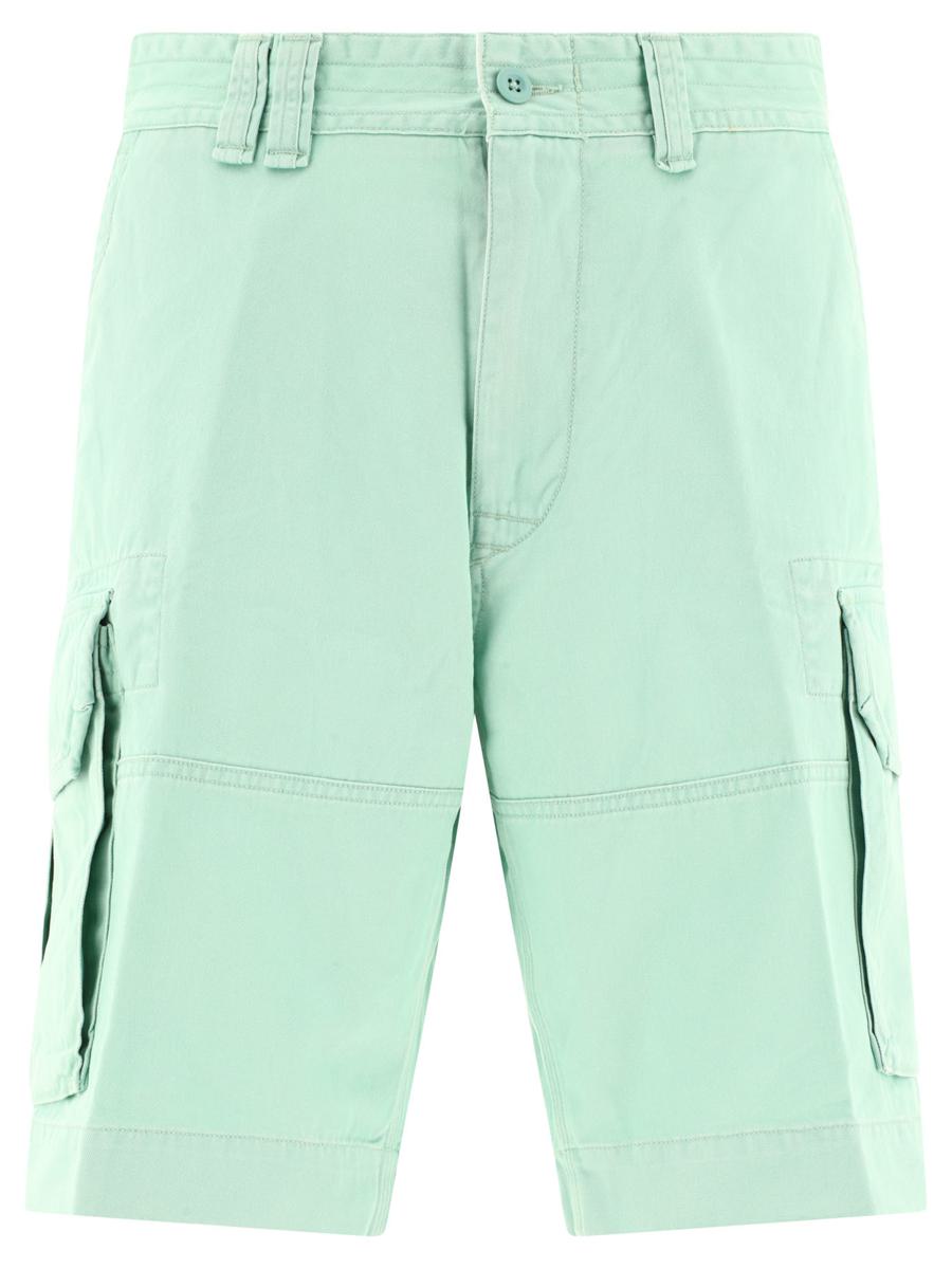 Shop Polo Ralph Lauren "gellar" Cargo Shorts In Green