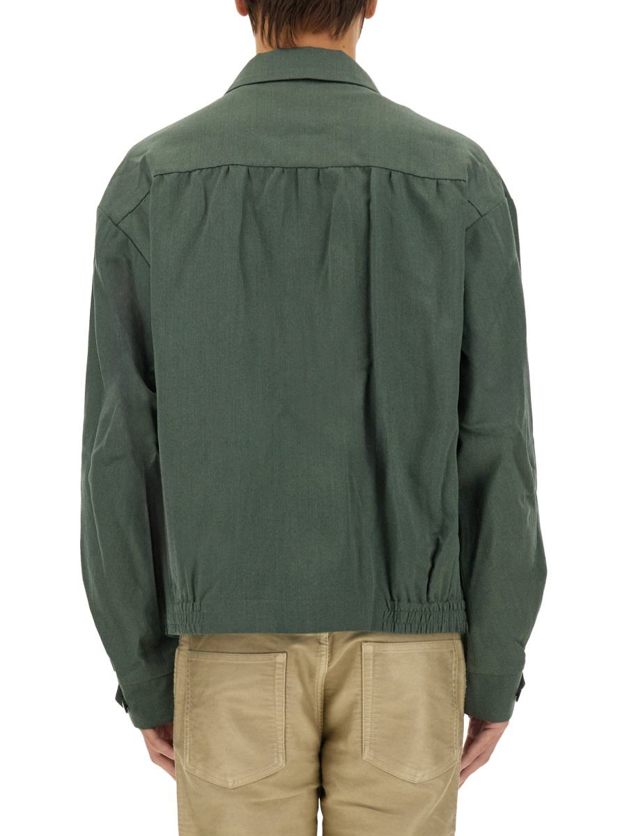 Shop Visvim "alcan" Jacket In Green