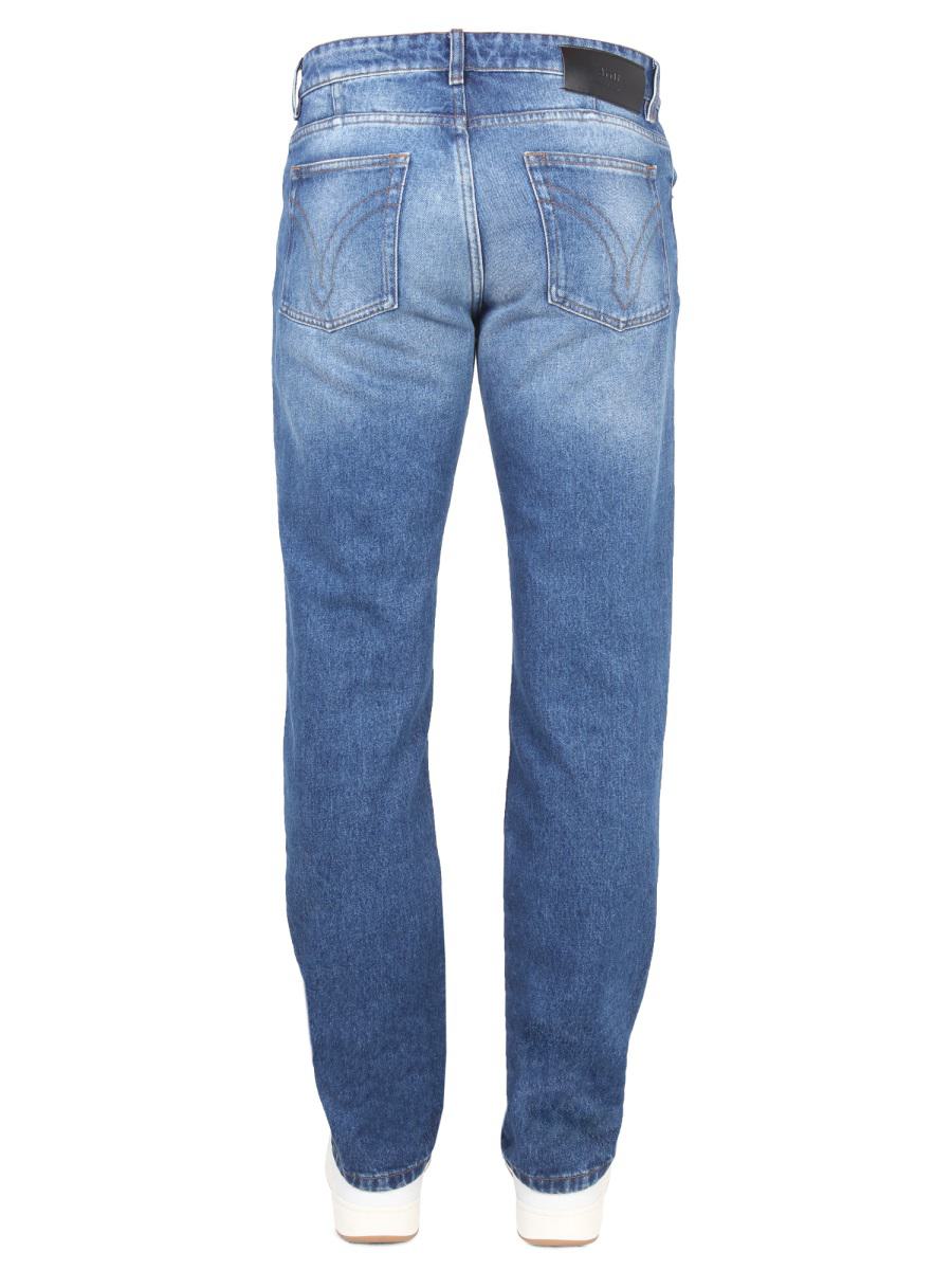 Shop Ami Alexandre Mattiussi Ami Paris Classic Fit Jeans In Denim