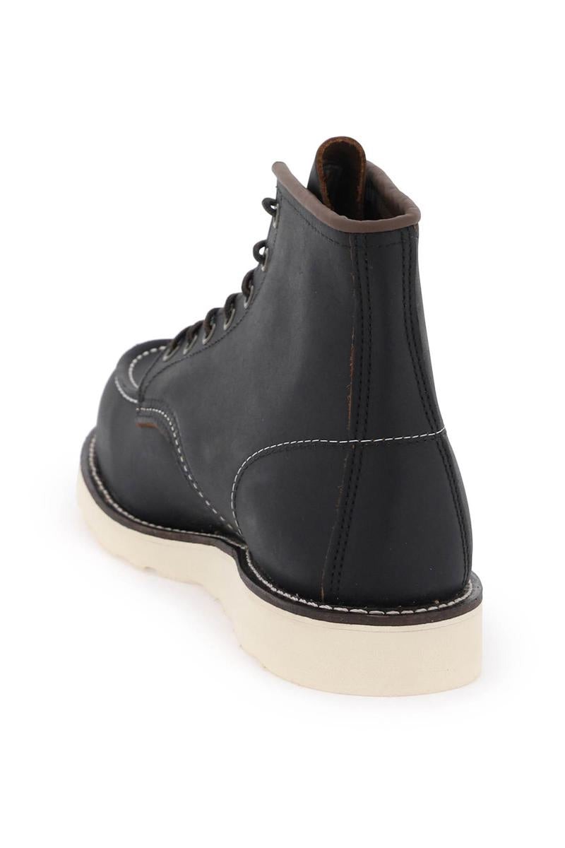 Shop Red Wing Shoes Classic Moc Ankle Boots In Nero