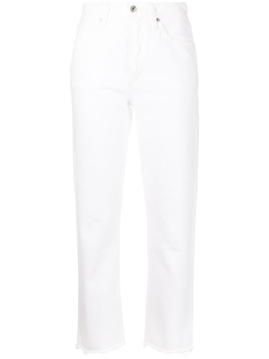 Shop Citizens Of Humanity High-rise Cropped Jeans In Si