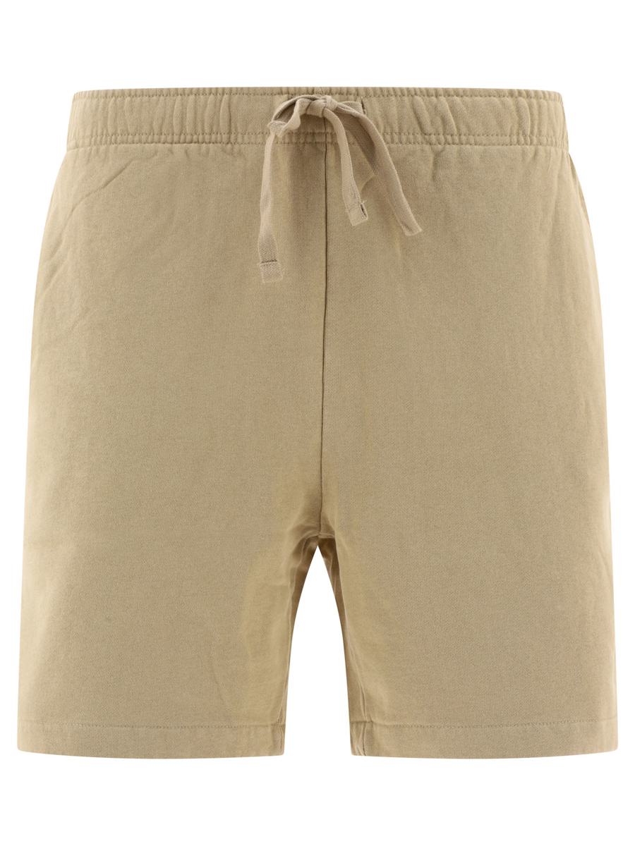 Shop Polo Ralph Lauren "pony" Shorts In Beige