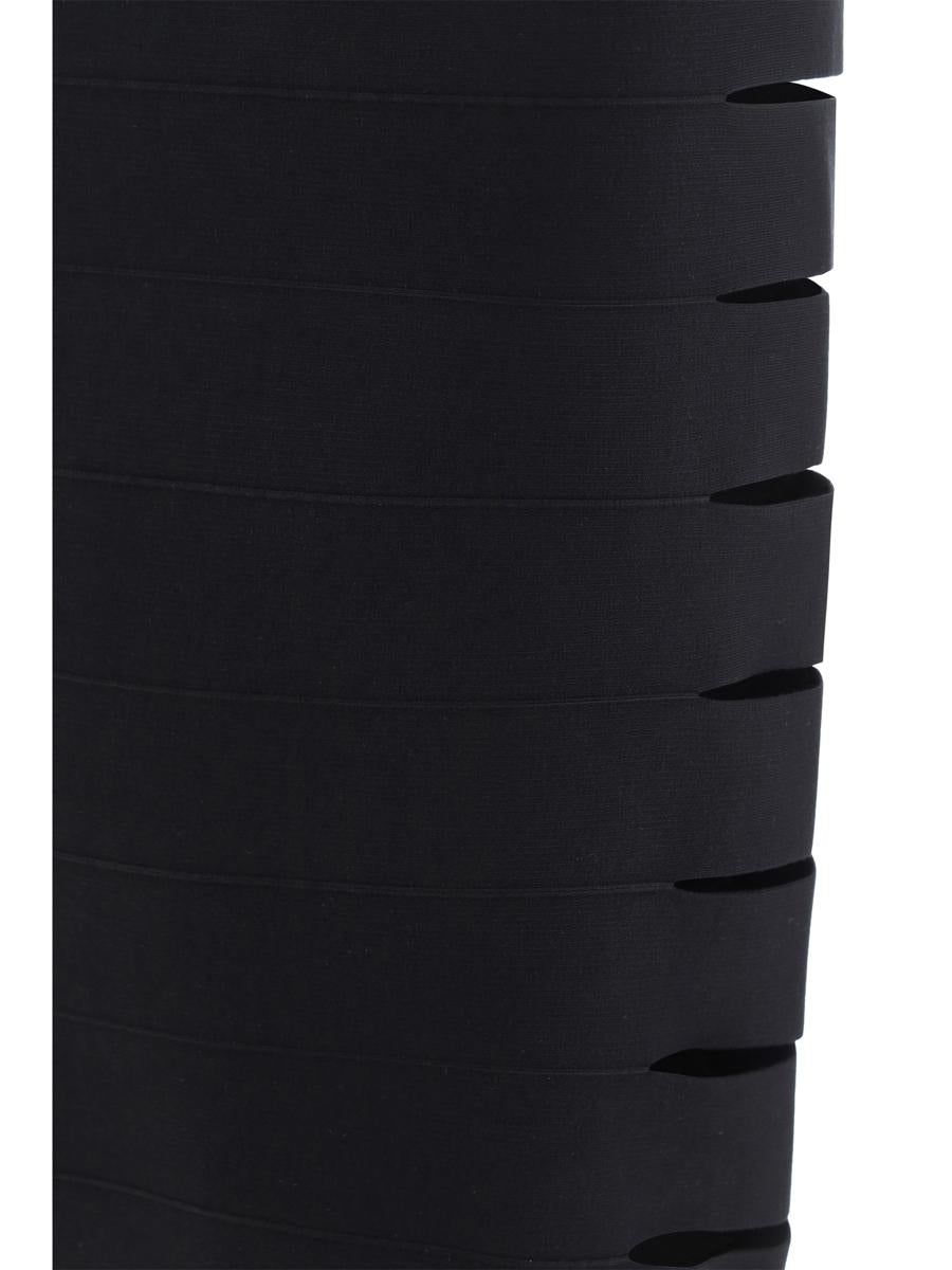 Shop Alaïa Skirts In Noir Alaia