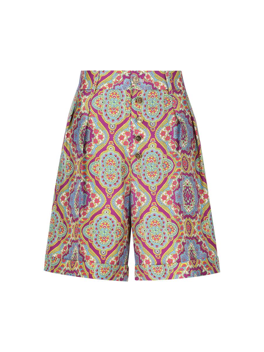 Etro Shorts In Multi