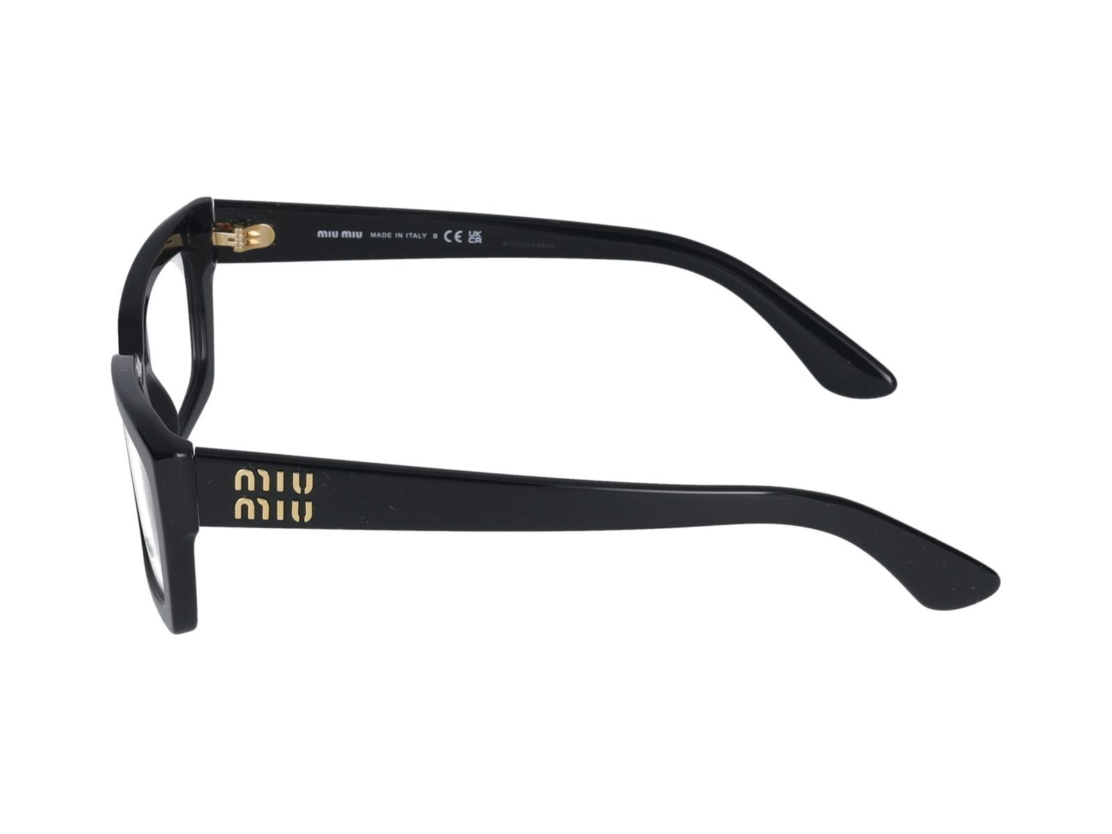 Shop Miu Miu Eyeglasses In Black