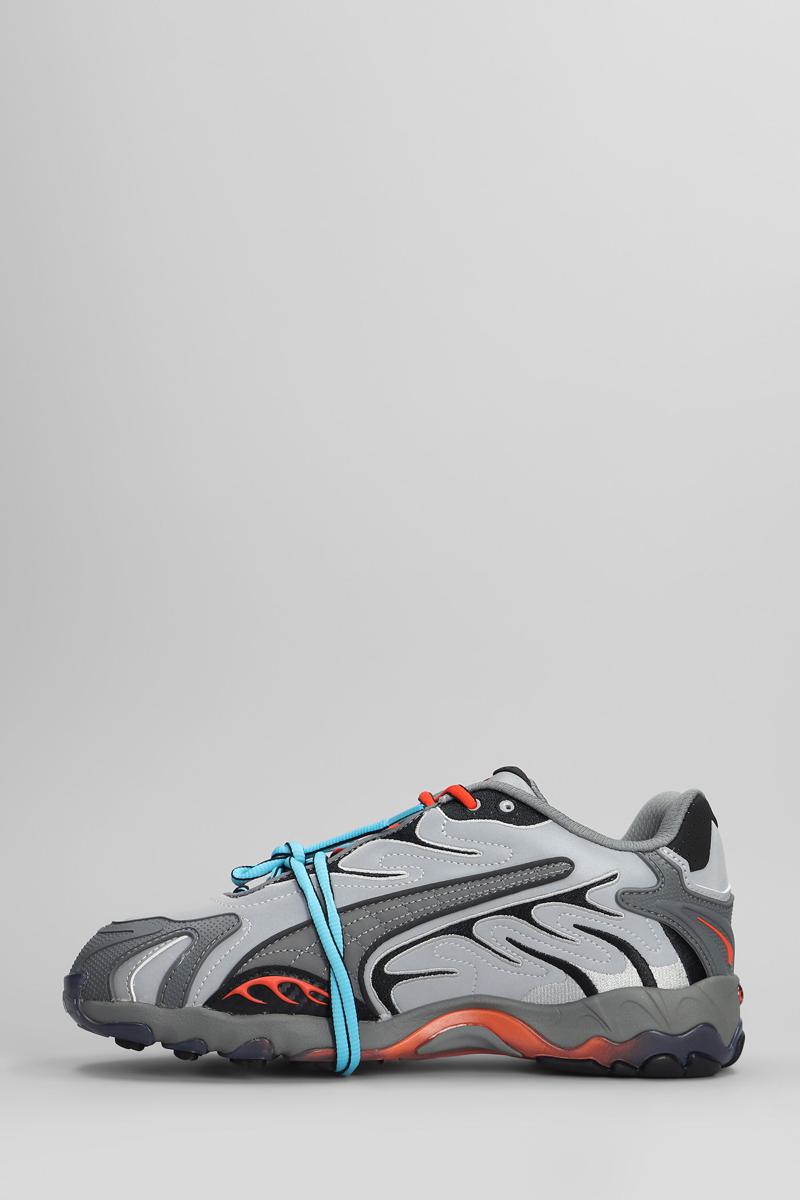 Puma X Asap Rocky Inhale Reflective Sneakers In Gray