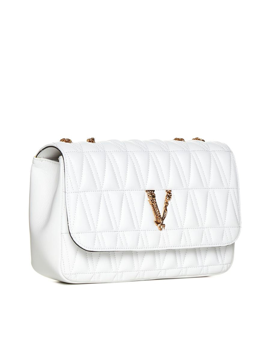 Shop Versace Virtus In White