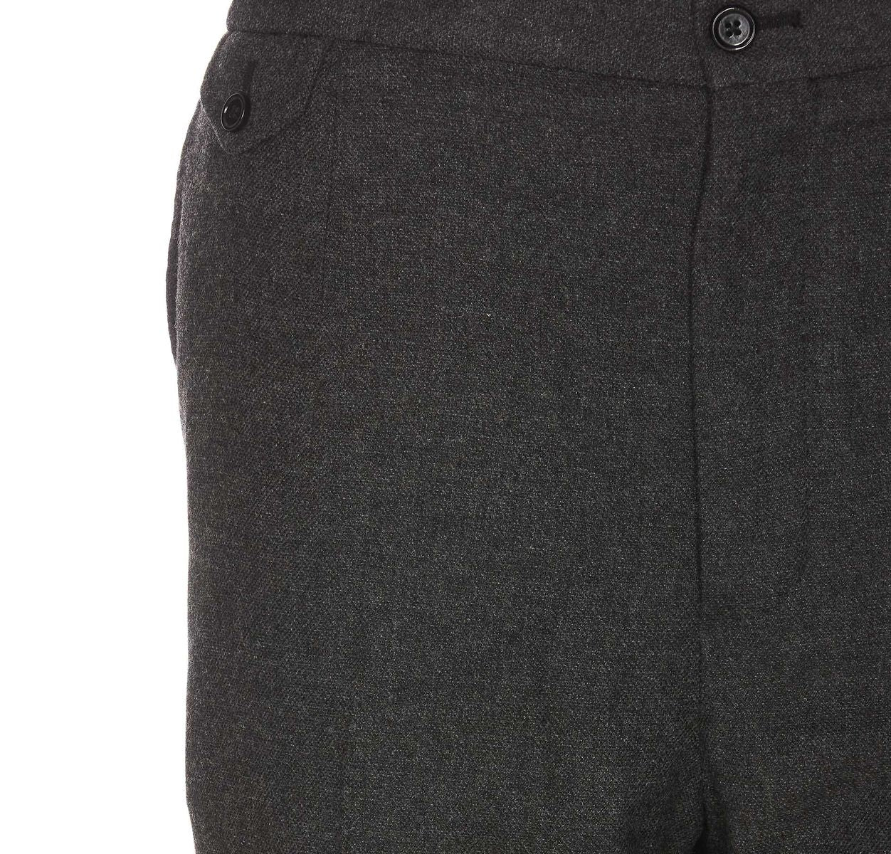 Shop Dolce & Gabbana Grey Wool Pants