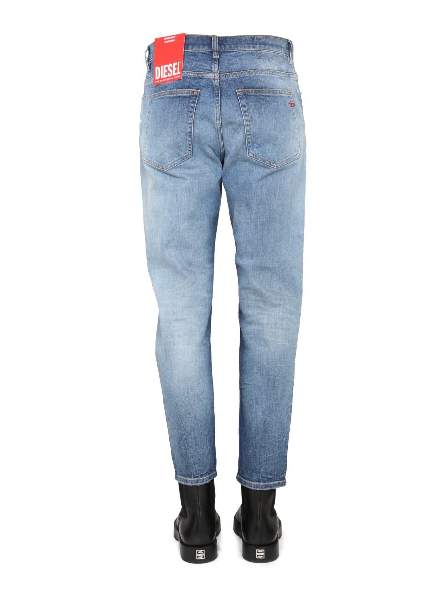 Shop Diesel Slim Fit Jeans In Denim