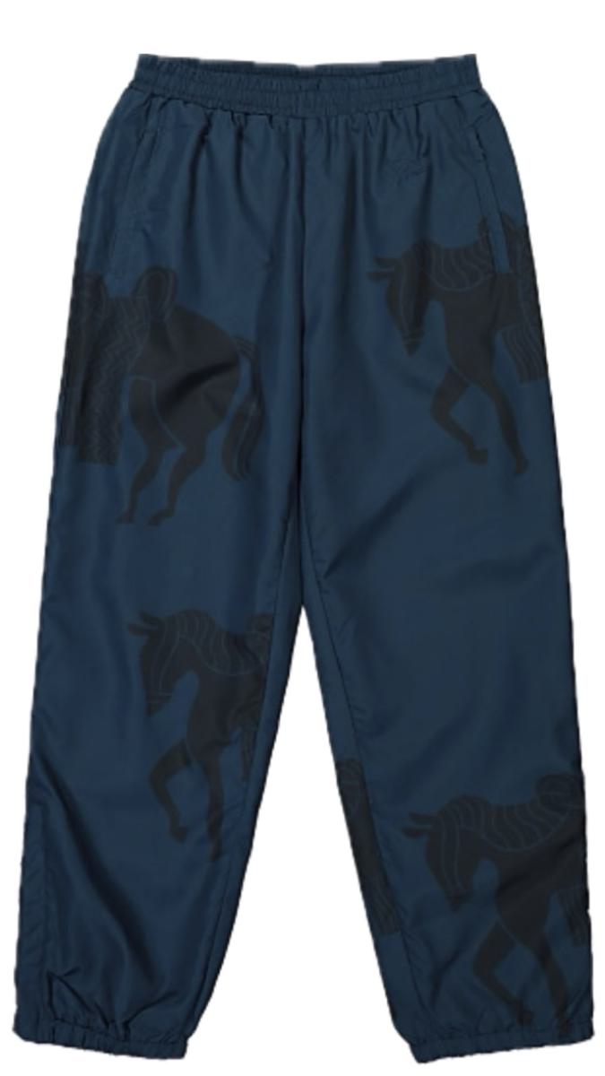 Shop Parra Sweat Horse Track Pants In Blue