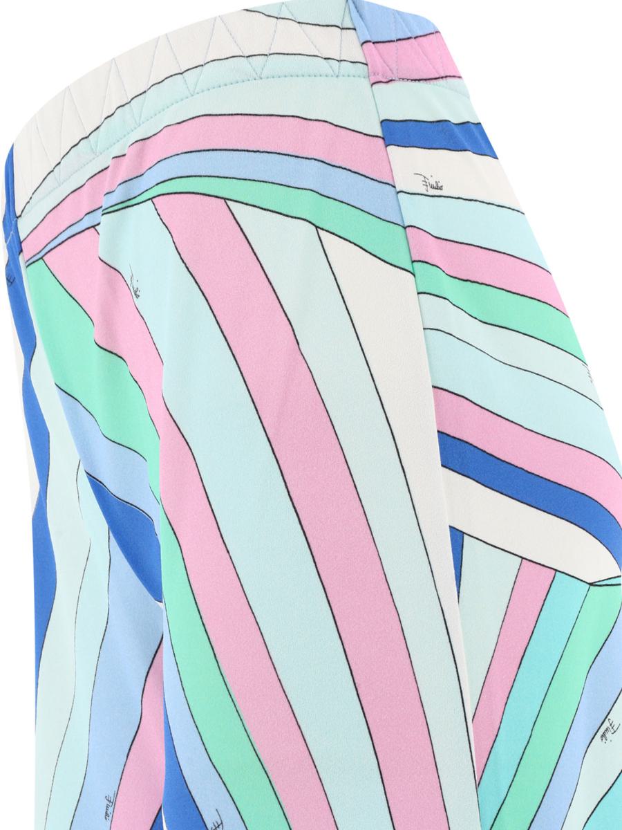 Shop Pucci "yummy" Trousers In Blue