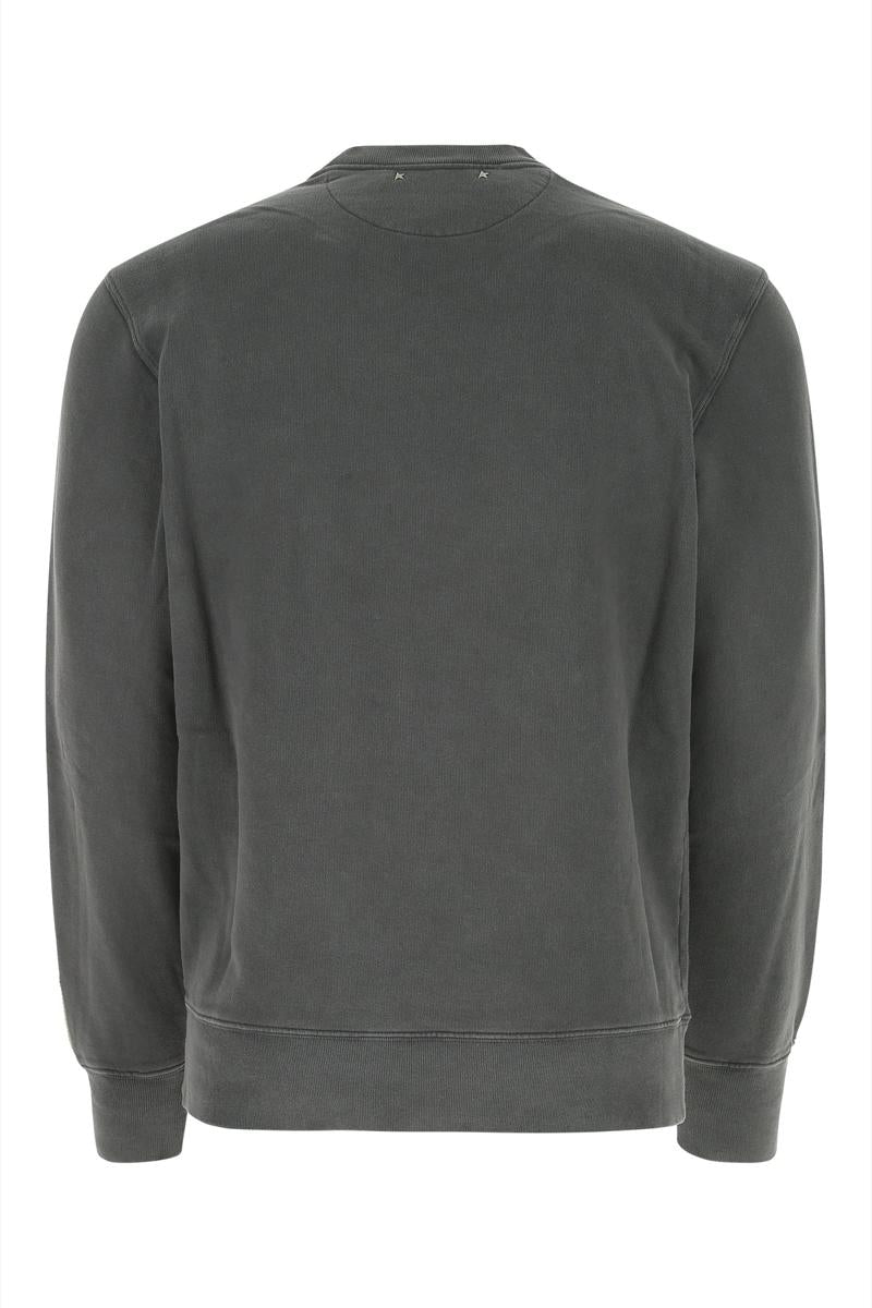 Shop Golden Goose Deluxe Brand Sweatshirts In Anthracite