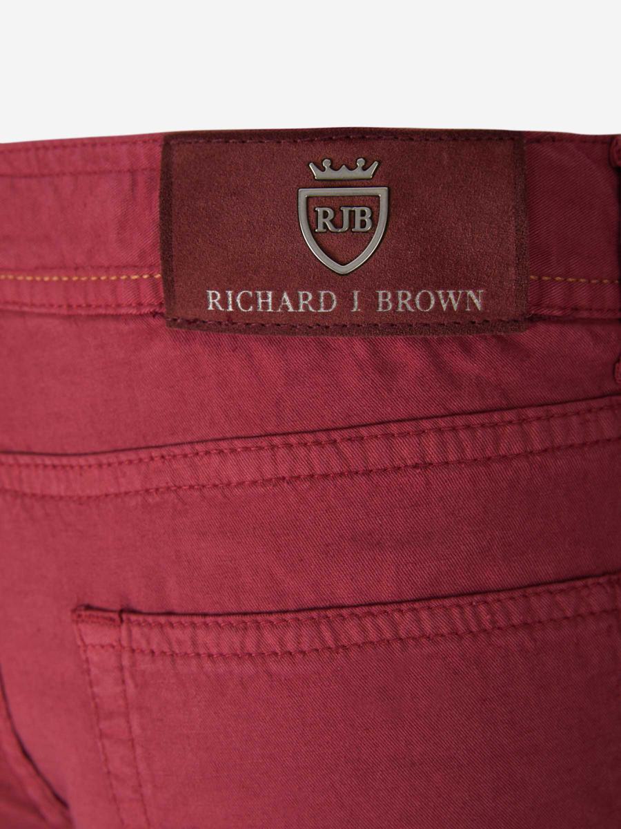 Shop Richard J Brown Richard J. Brown Milano Jeans In Strawberry