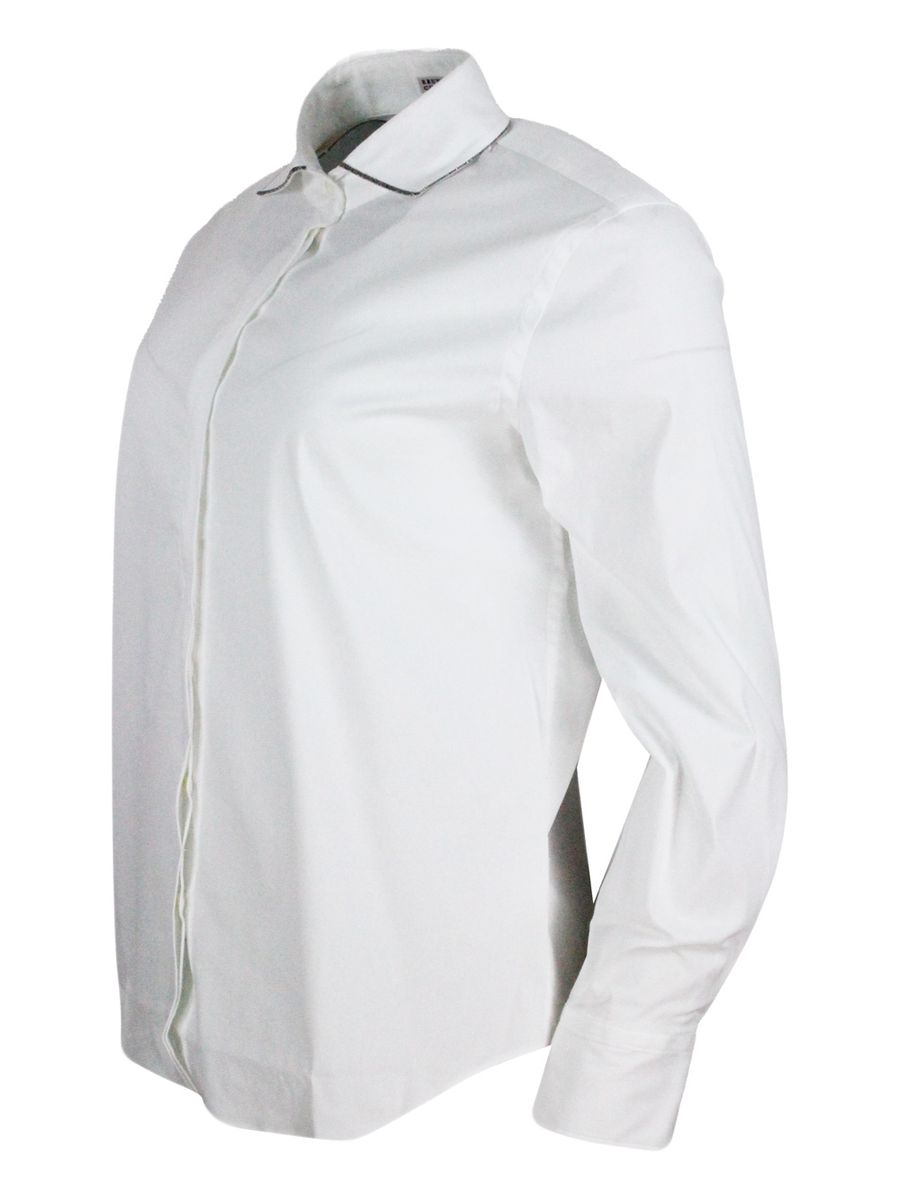 Shop Brunello Cucinelli Shirts In White