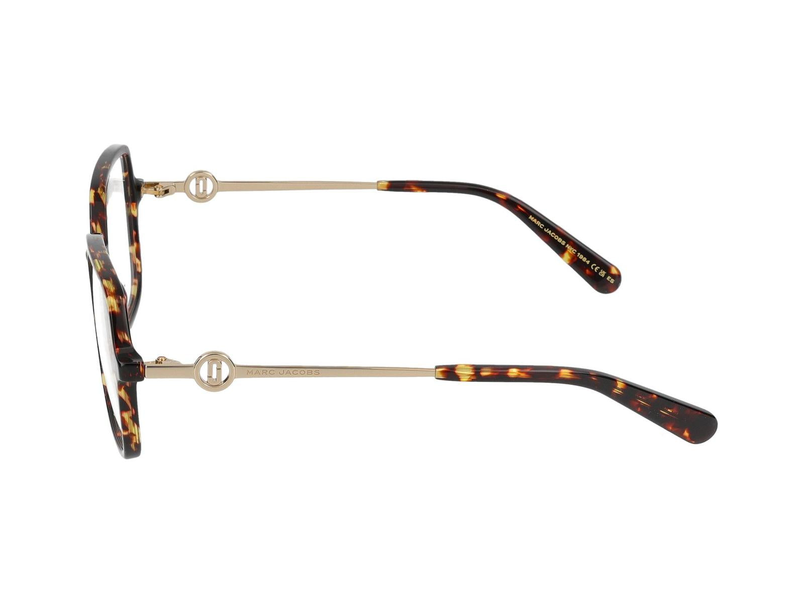 Shop Marc Jacobs Eyeglasses In Havana