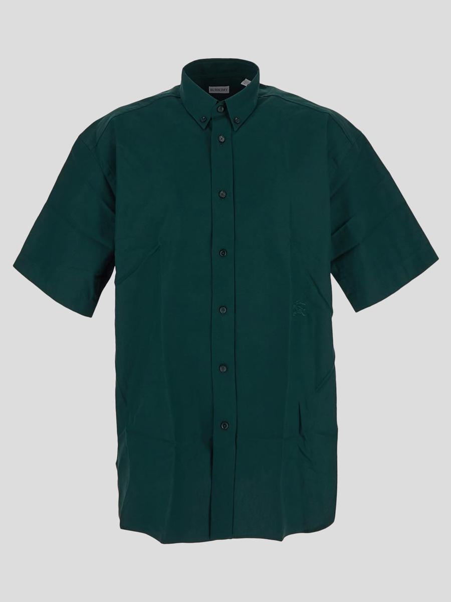 Shop Burberry Shirts In Ivy