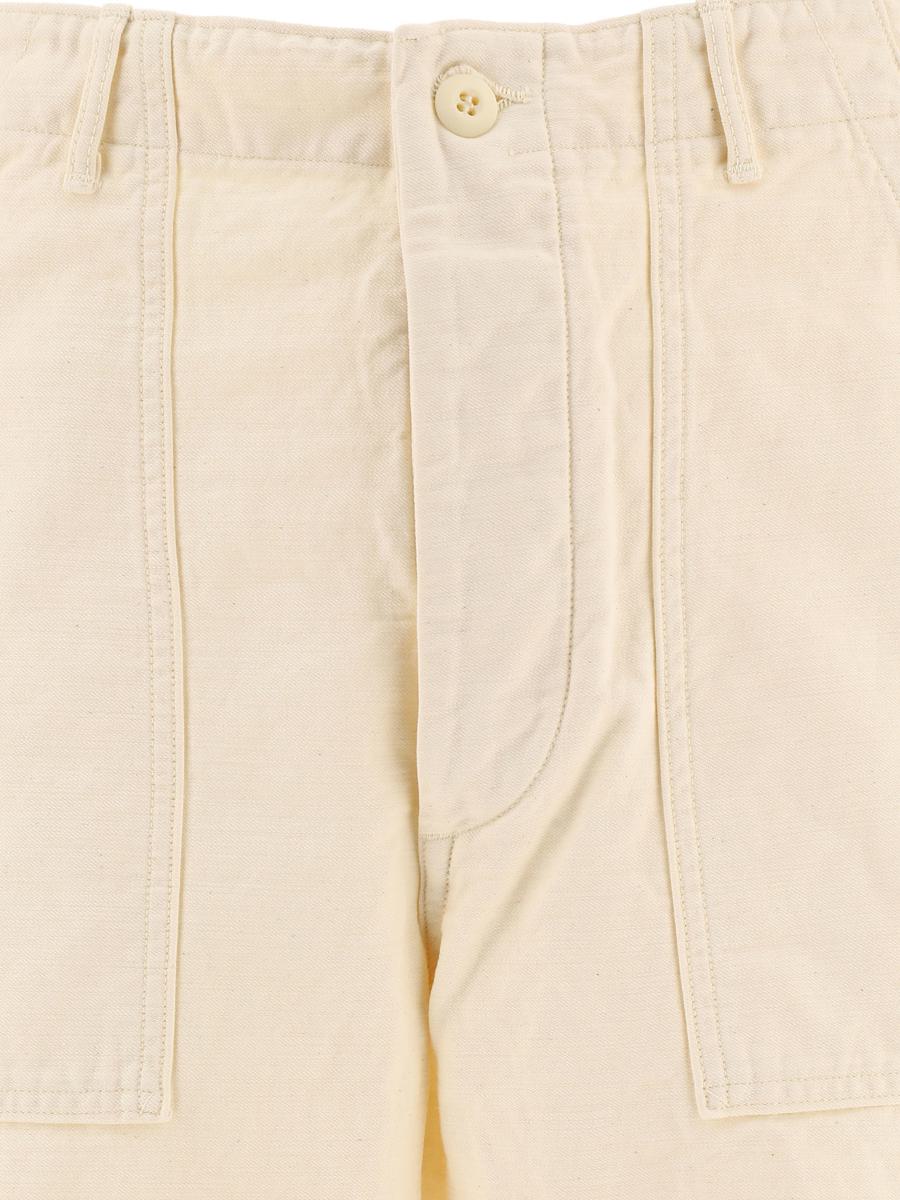 Shop Orslow "us Army Fatigue" Trousers In Beige