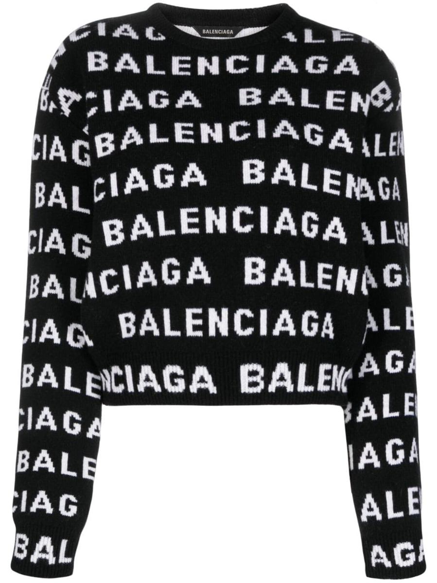 Shop Balenciaga Jerseys & Knitwear In Black