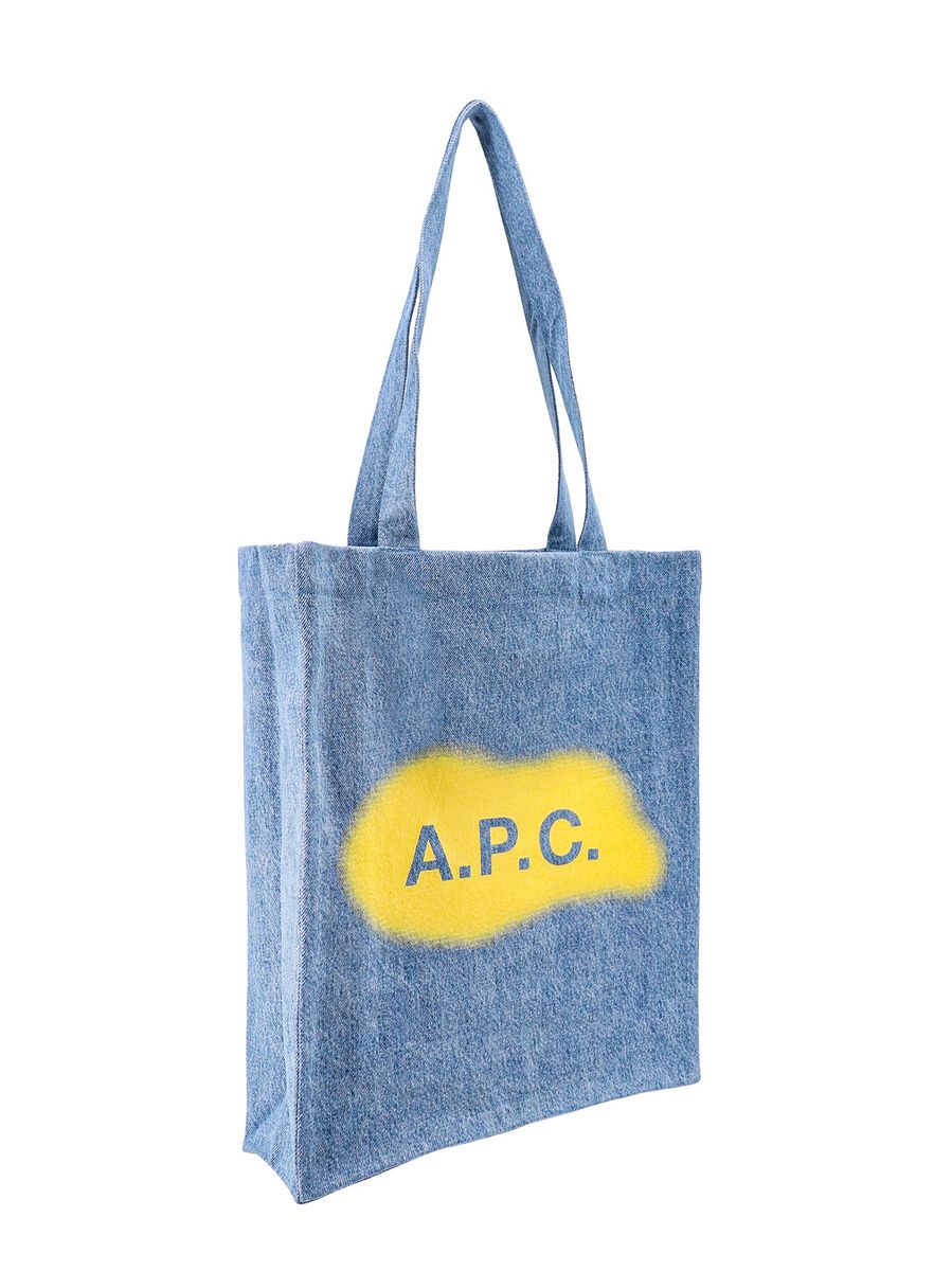 Shop Apc A.p.c. Shoulder Bag In Blue