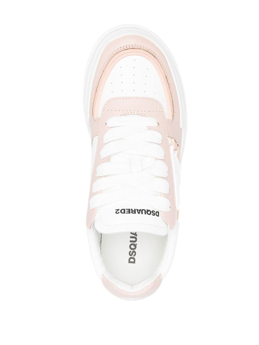 Shop Dsquared2 Sneakers Shoes In White