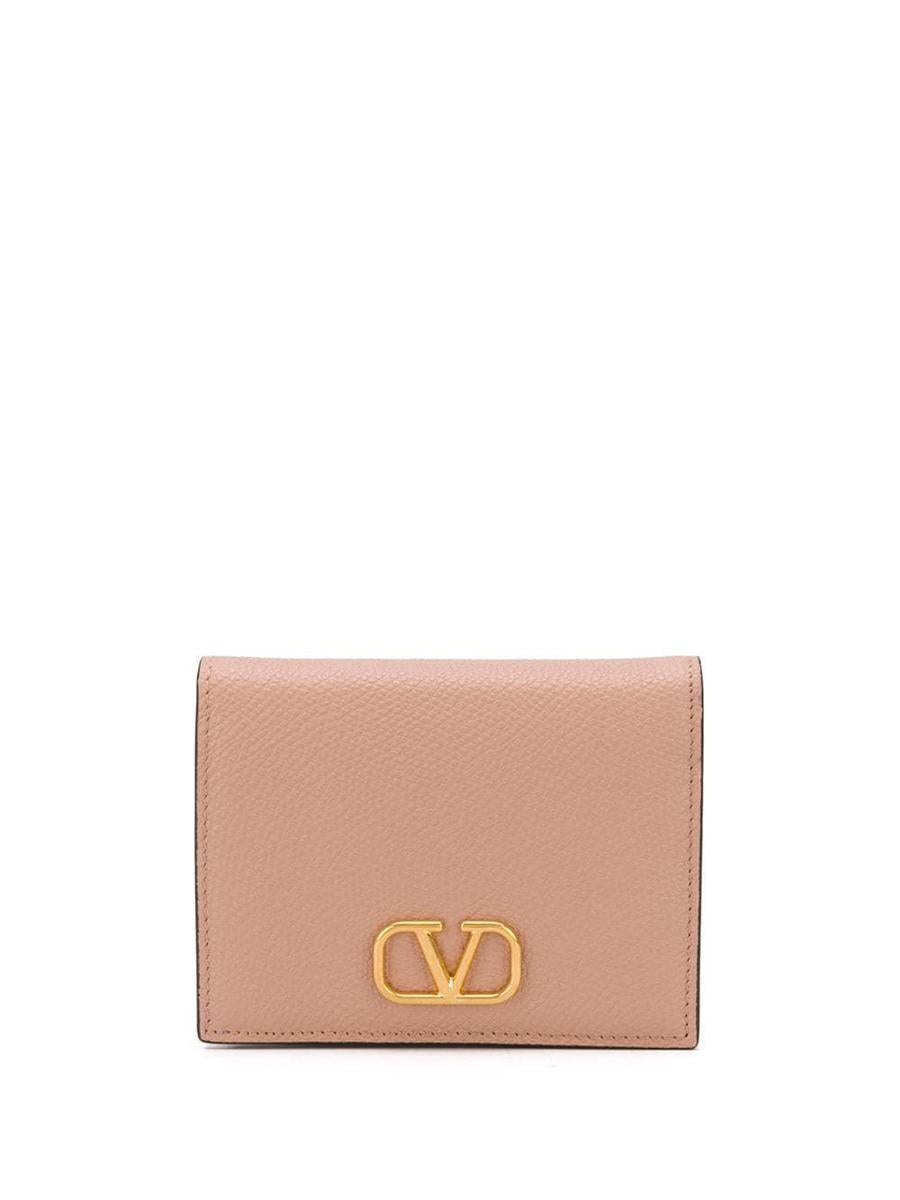 Shop Valentino Garavani Small Leather Goods In Neutrals