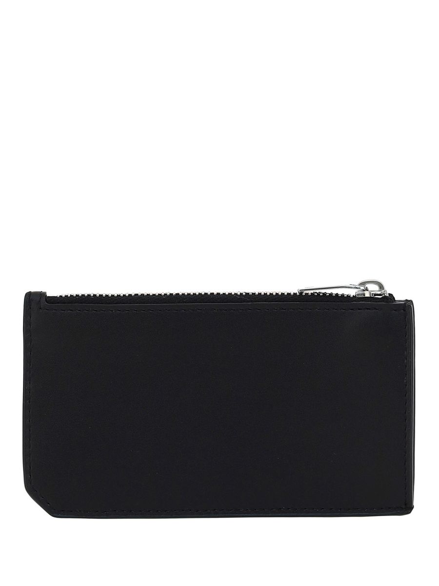 Shop Saint Laurent Wallets In Nero